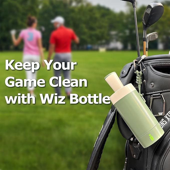Golf Ball Cleaner Washer – Portable, Tool-Free, Patent-Pending Dirt Filter – Perfect Golf Gift for Tournaments, Men, Women, and Kids