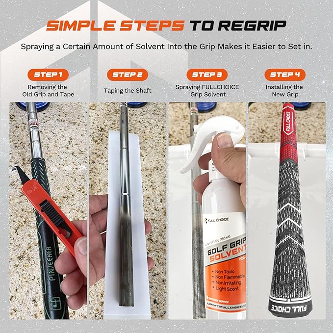 Cross Corded Golf Grips 13 Pack, Low Taper Design, Choose from 13 Grips or 13 Grips with All Kits, 3 Sizes 5 Colors Options, Multi-compound Hybrid Golf Club Grips, CG01 Series