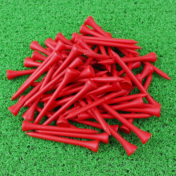 Crestgolf Golf Tee 2-3/4 inch Deluxe Tee Pack of 100