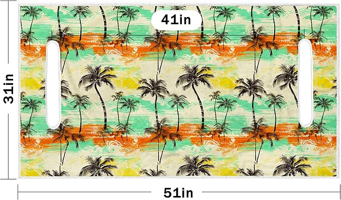 Golf Cart Seat Covers, Golf Cart Seat Towel Blanket, Suitable Yamaha, EZGO, Club Cars, Icon and More 2-Seats Cart, 100% Microfiber, Essential Golf Cart Accessories, 51'' x 31''