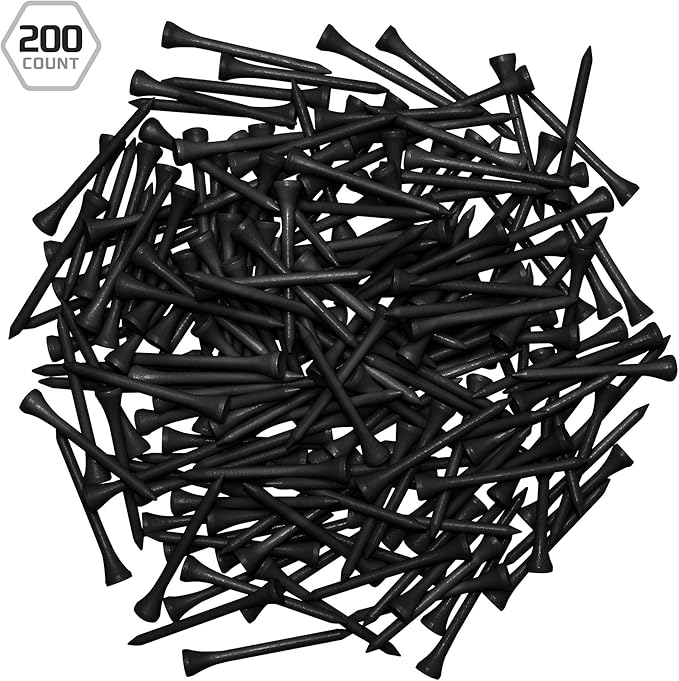 Izzo Wood Golf Tees (200 Pack)