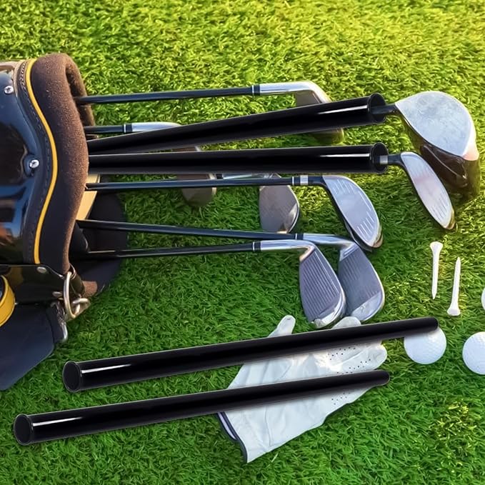 86cm Golf Club Protection Tubes for Bags, Golf Bag Divider Tubes 1.5 inch, PVC Tube Separators Inserts Holder Cart Accessories for Men Women Golfer