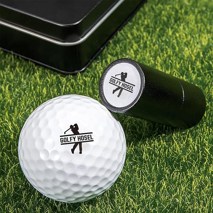 callie Personalized Golf Ball Stamp - Custom Monogram Name, 4 Colors | Ball Stamper Marker, Golf Accessories Gifts