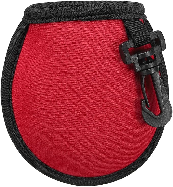 PATIKIL Golf Ball Washer Pouch, Portable Golf Balls Cleaner Pocket Bag with Hanging Clip for Women Golf Exercise