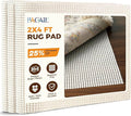 BAGAIL BASICS 2 x 4 FT Rug Pad Gripper for Hardwood Floors, Non Slip Rug Pads for Area Rugs, Extra Thick Under Rug Padding, Protect Your Rugs & Floors