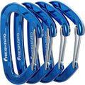 FresKaro 15kN-3372lbs Heavy Duty Wiregate Carabiners, Reliable Time-Tested Stainless Steel Spring Gate, for Camping, Hiking, Hammocks, Backpacking, Dog Leash etc., 3.15inch