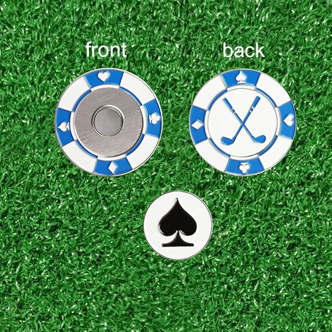 Golf Ball Marker Golf Poker Chips Gifts Sets