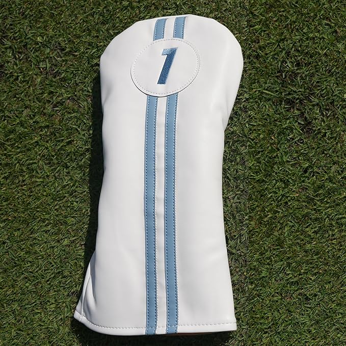 Single Headcover, Easy Slip-On Easy-Off Golf Club Head Cover, Fleece Lined Interior, Water Resistant and Durable Shell, Individual Retail Pack