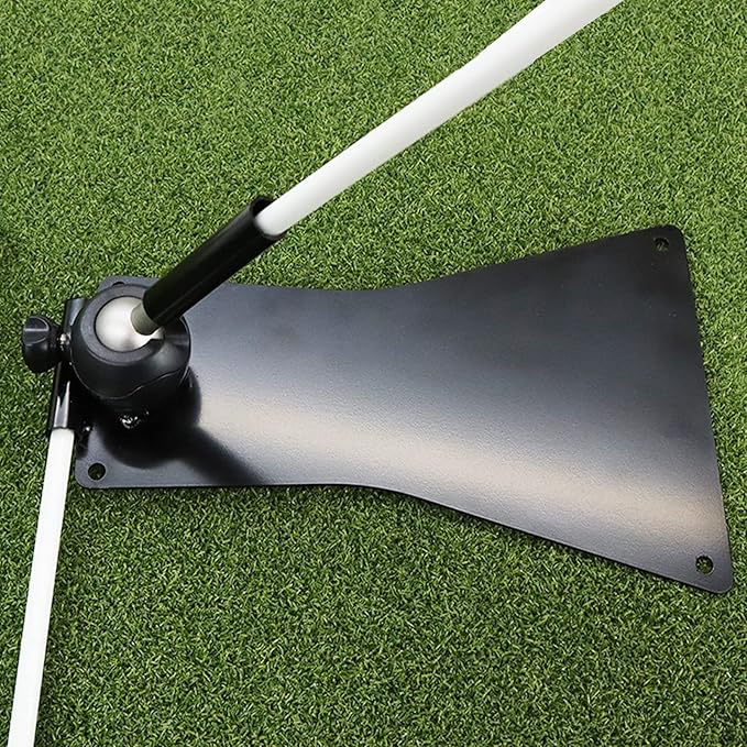 FINGER TEN Golf Alignment Stick Holder Swing Practice Plate Plane Trainer Training Aid Alignment Stick Base