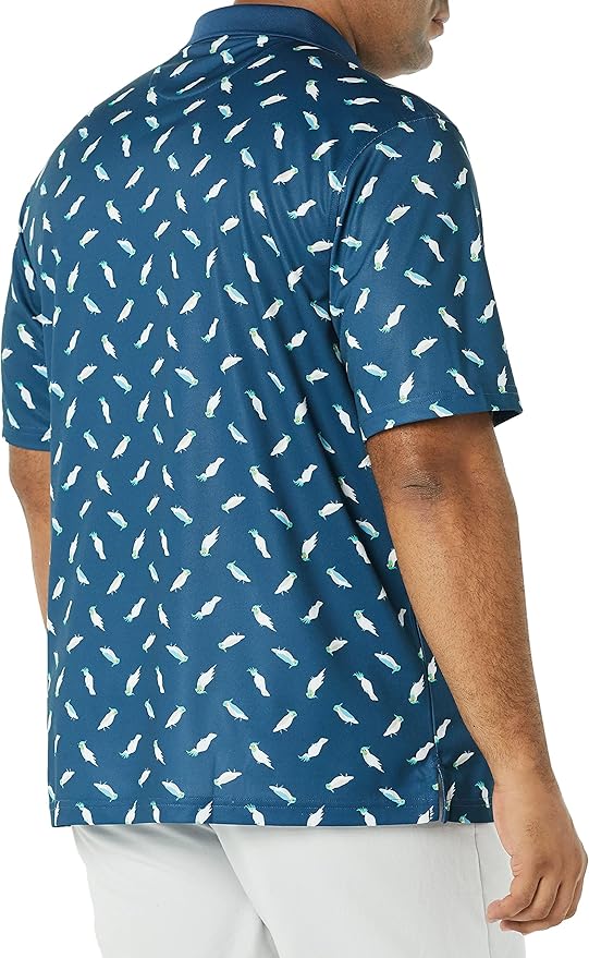 Amazon Essentials Mens Golf Polo Shirt, Moisture-Wicking Quick Dry, Short Sleeve