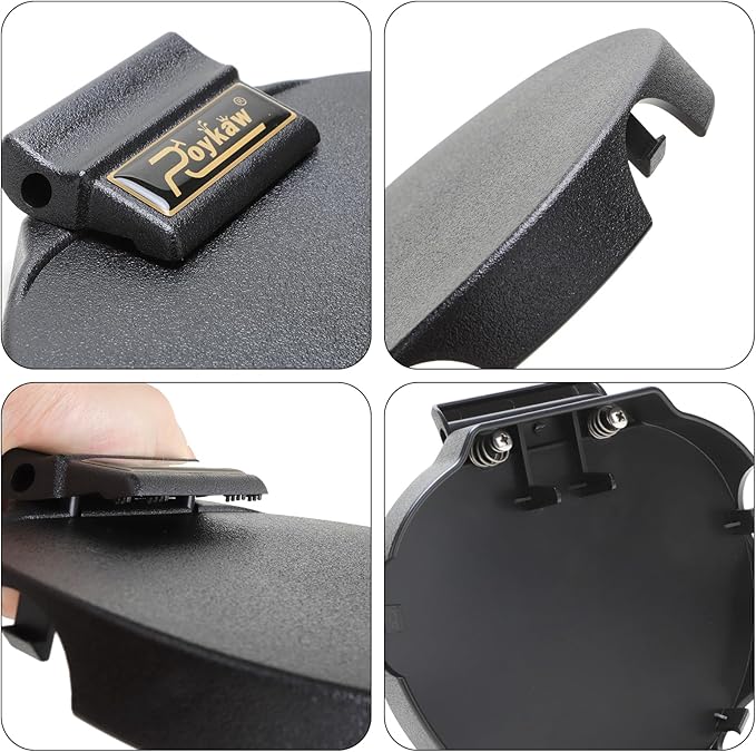 Roykaw Golf Cart Scorecard Holder, Steering Wheel Score Card Holder Compatible with EZGO TXT/RXV/Cushman/2Five/MPT/ST Models, Easy Installation, OEM# 607925