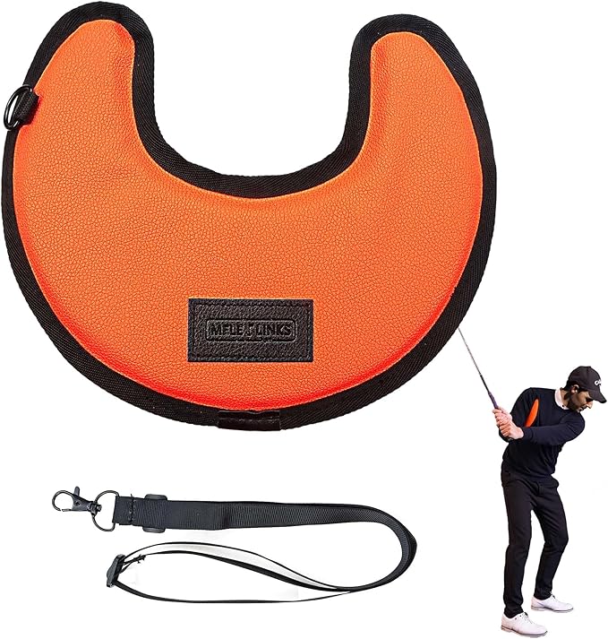 THE GOLFER STORE Golf Swing Trainer Aid Golf Swing Trainer, Portable Golf Training Aid Golf Posture Corrector Amend Chicken Wing for Beginners