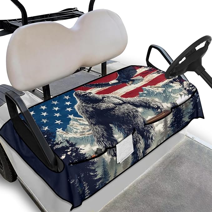 Golf Cart Seat Covers Universal Golf Cart Seat Cover Blanket Cushion Cover Sports Golf Cart Accessories