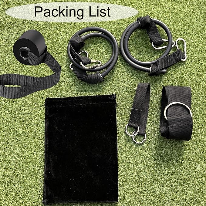 Golf Swing Trainer - Adjustable Golf Training Aid for Accuracy & Distance Control, Training Tool with Carry Case (Men/Women)