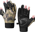 KUTOOK Winter Fishing Gloves for Men& Women Waterproof Glove Cold Weather Hunting Photography Shooting Hiking