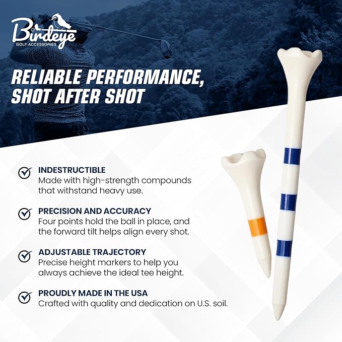 Golf Tees | Plastic Golf Tees | Birdeye Golf Tees