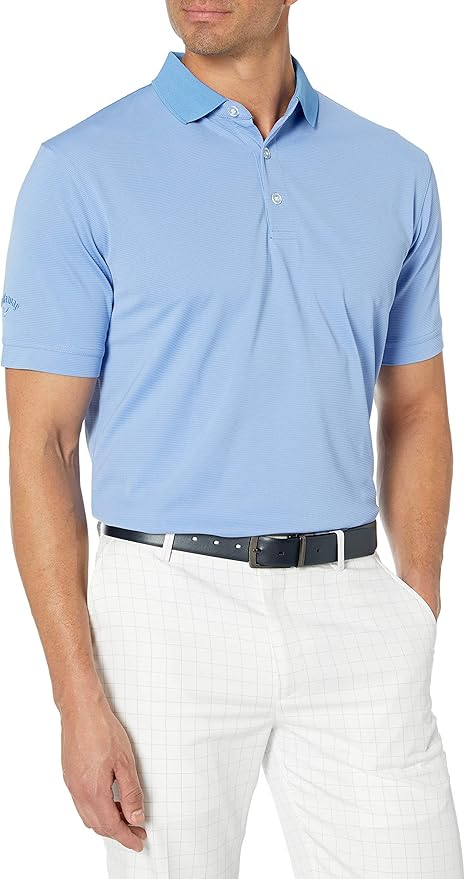 Callaway Mens Short Sleeve Ottoman Performance Golf Polo