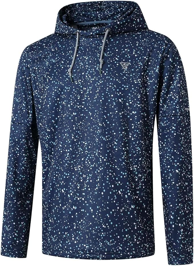 Hoodies for Men Golf Fleece Hooded Sweatshirts Dry Fit Athletic Lightweight Casual Midlayer Mens Hoodies Pullover