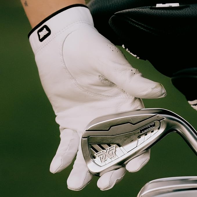 PXG Golf Mens Players Glove Right Handed Golfer Left Handed Glove Cabretta Leather