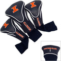Team Golf NCAA Numbered 1, 3, & X, Fits Oversized Drivers, Utility, Rescue & Fairway Clubs, Velour Lined for Extra Club Protection