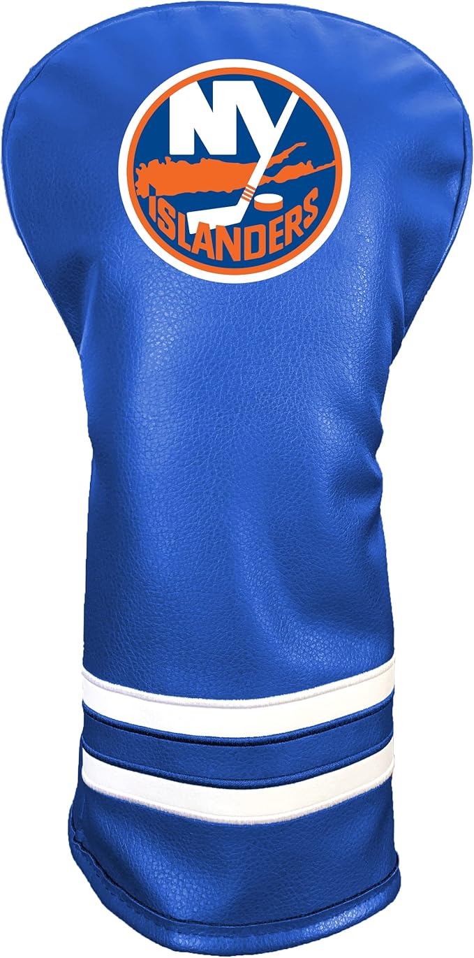 Team Golf NHL Vintage Driver Golf Club Headcover (Printed), Form Fitting Design, Retro Design with Fleece Lining for Extra Club Protection