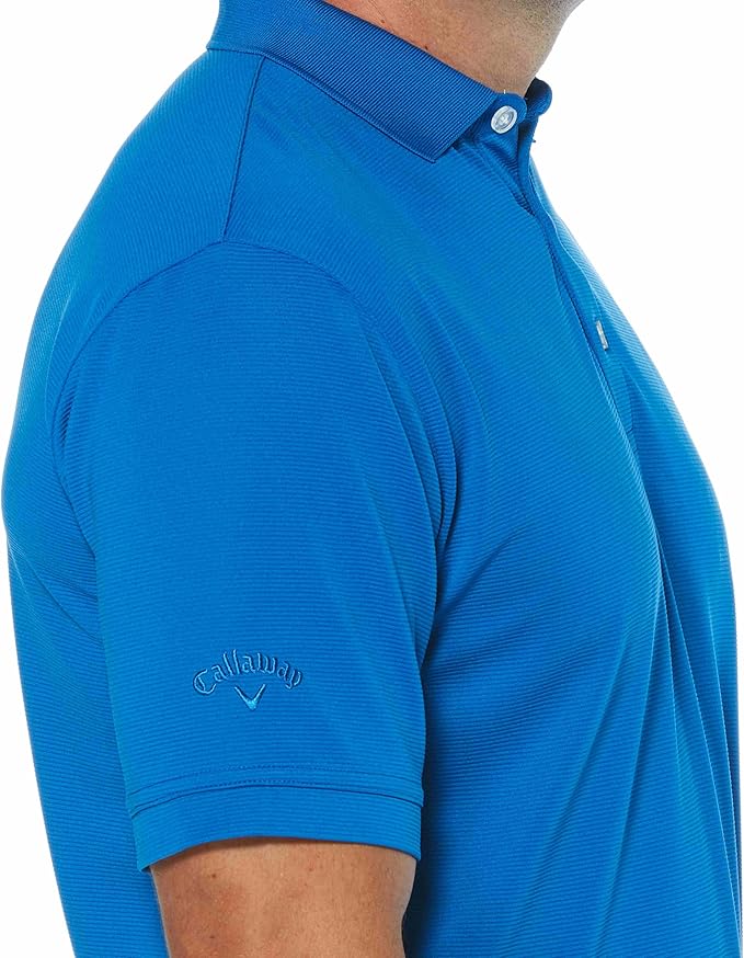 Callaway Mens Short Sleeve Ottoman Performance Golf Polo