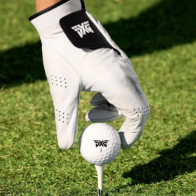 PXG Golf Mens Players Glove Right Handed Golfer Left Handed Glove Cabretta Leather