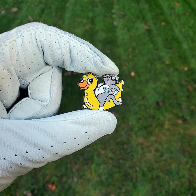 Kolorspun Golf Ball Marker with Magnetic Hat Clip