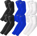 BHYTAKI UV Sun Protection Arm Sleeves, UPF 50 Sports Cooling Arm Compression Sleeves for Men Women Teenager