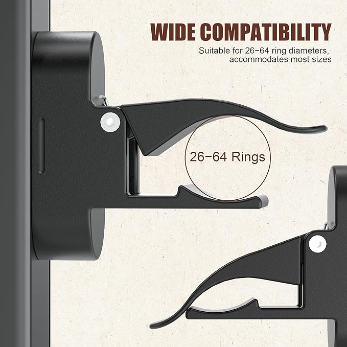 Lunira Universal Magnetic Holder for Golf Carts, Single-Handed Operation, Equipped with Powerful Magnets and Non-Slip Straps, Scratch-Resistant, Comes with a Gift Box, for Golfers