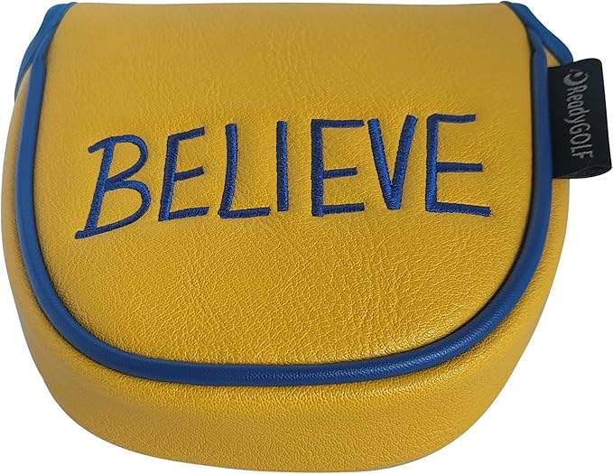 Believe Embroidered Putter Cover - Mallet by ReadyGOLF