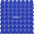 KUUQA 60Pcs Blue Drawstring Backpack Bag Sack Drawstring Bags Bulk String Bags Storage Bags for Sport Gym Traveling
