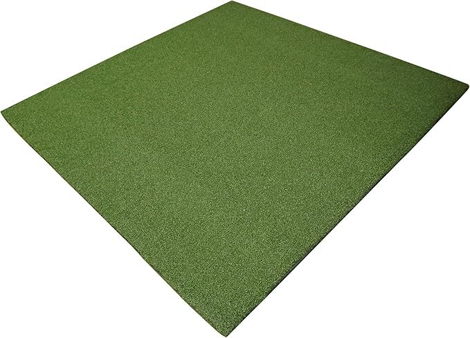 IMPACT SPORTS Premium Golf Hitting Mat – 59'' x 59'' Durable Practice Turf for Indoor & Outdoor Use, Realistic Grass Feel, Heavy-Duty Training Mat for Golfers