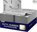 Car Sound Deadening Mat-80 mil 18 sqft Sound Deading Material - Butyl Automotive Sound Deadener, Audio Noise Insulation and Vibration Dampening