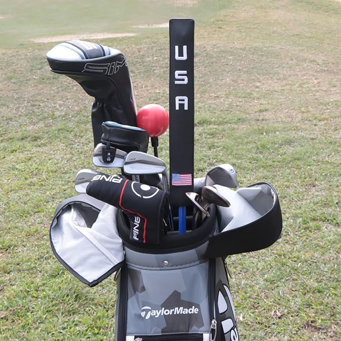 Golf Alignment Stick Cover Case Holder Hold at Least 3 Sticks