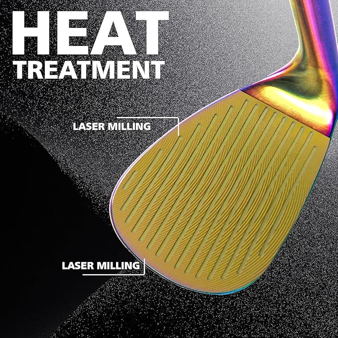 Yamato Golf Wedge Set or Individual Golf Wedges 50/52/54/56/58/60 Golf Gap Wedge Sets Sand Wedge|Lob Wedge Golf Clubs for Men & Women Milled Face for High Spin