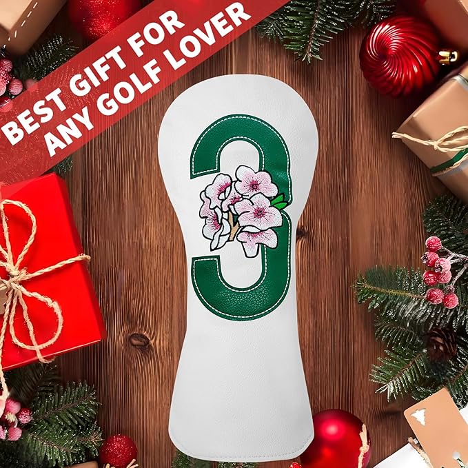 Premium Golf Club Head Cover - Fits Most Clubs, Heavy-Duty Construction, Protects Against Scratches and Damage, Specifically Designed for Hybrid and Fairway Woods.