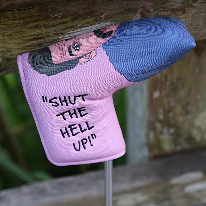 Golf Club Headcover, Funny Driver Head Cover, Mallet Blade Putter Head Cover, Golf Gifts Golf Accessories for Men and Women Golfers