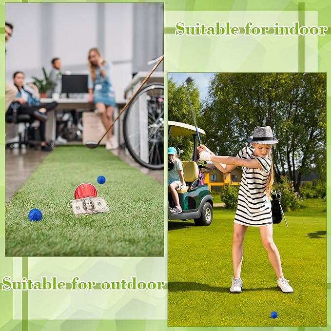 12 Pcs Foam Golf Practice Balls Soft Foam Balls for Golf Practice Realistic Feel and Flight Sport Training