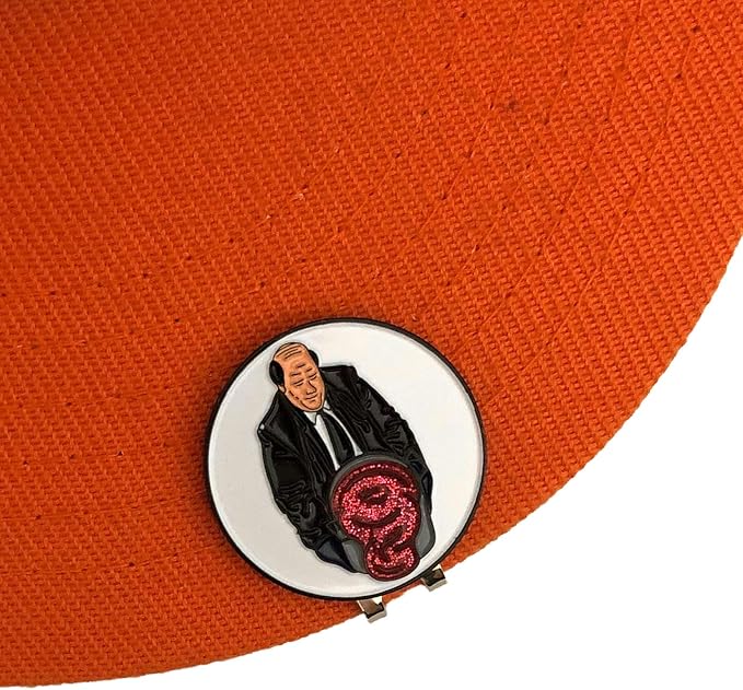 Balanced Co. Scranton Golf Hat Clip with Enamel Magnetic Ball Marker