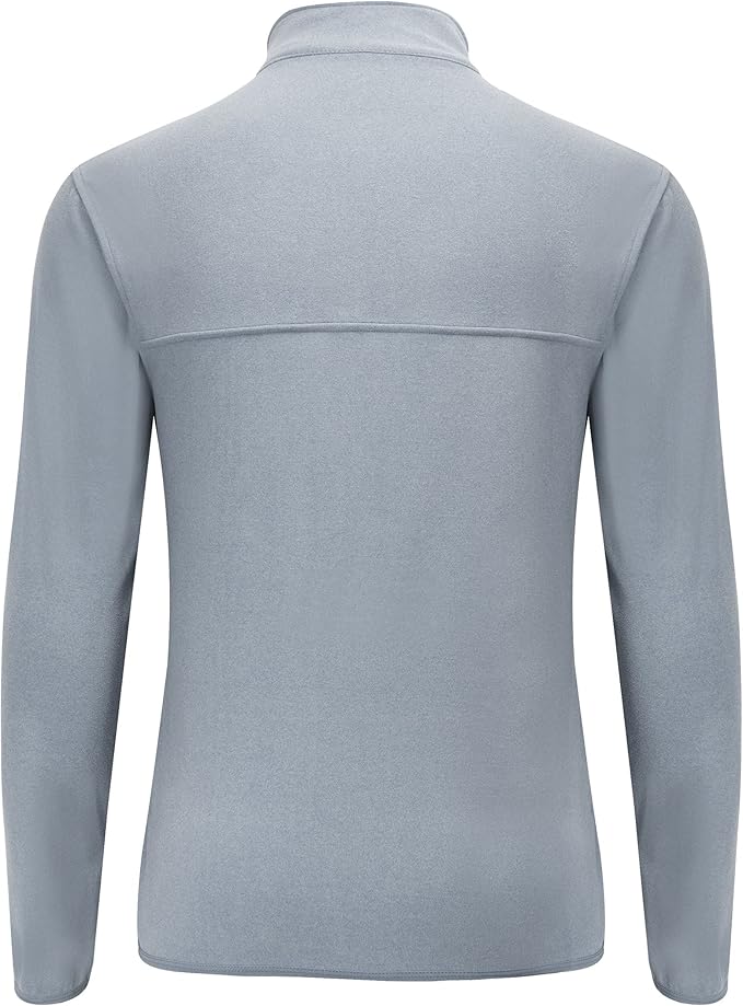 Willit Men's Fleece Pullover Winter Shirts Long Sleeve Quarter Zip Cold Weather Golf Hiking Casual Warm Shirts