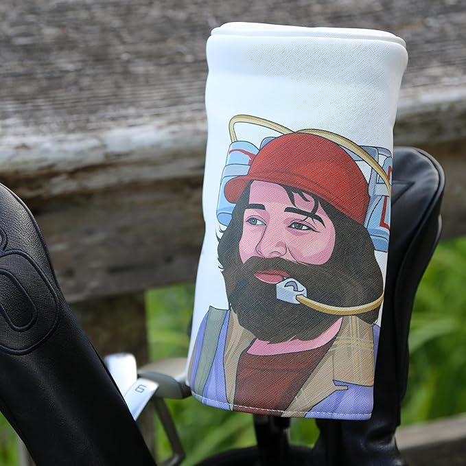 Golf Club Headcover, Funny Driver Head Cover, Mallet Blade Putter Head Cover, Golf Gifts Golf Accessories for Men and Women Golfers