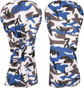 Golf Builder Blue Camouflage Golf Club Driver Fairway Wood Hybrid Head Cover Camou 1 3 5 UT Cover