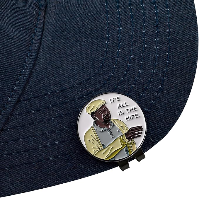 Golf Ball Markers with Hat Clip Box Set - Golf Gifts Golf Accessories for Men and Women Golfers