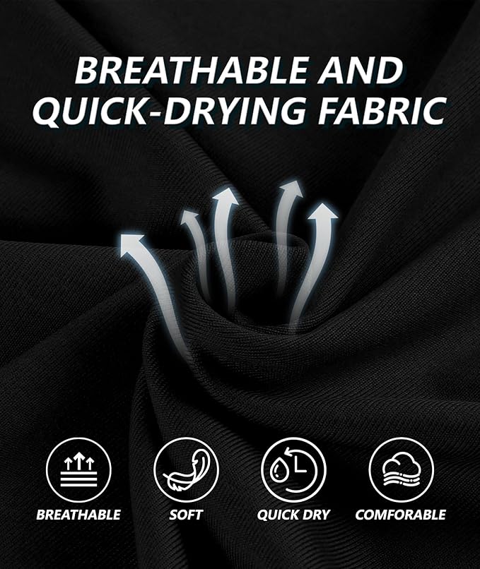 JACKETOWN Mens Polo Shirts Short Sleeve Print Dry Fit Performance Moisture Wicking Casual Collared Golf Shirts