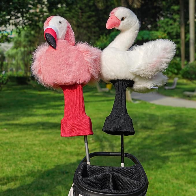 Funny Golf Driver Head Gover, Animal Golf Club Cover Ultra Premium Plush Tour Quality Driver Headcover for Men Women