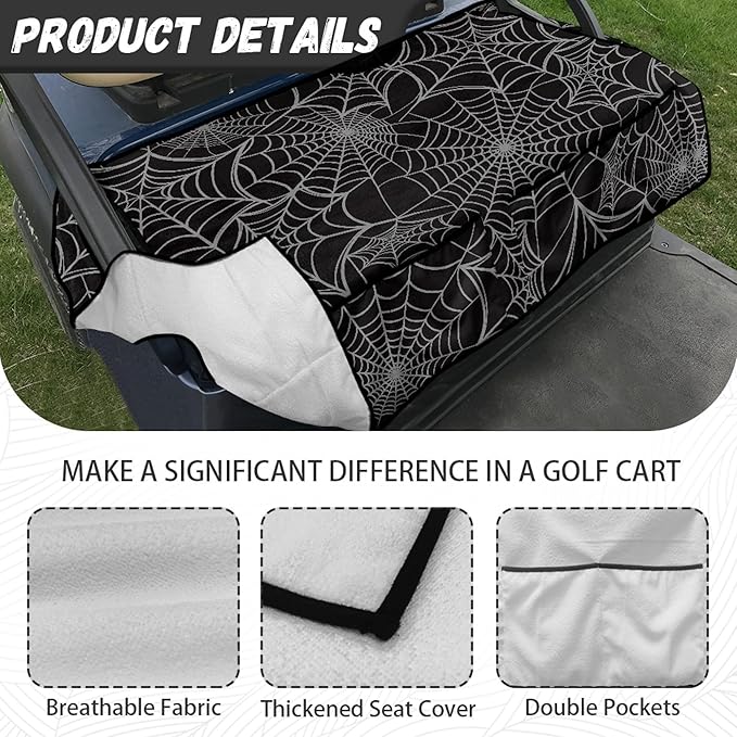 Golf Cart Seat Covers Universal Golf Cart Seat Cover Blanket Cushion Cover Sports Golf Cart Accessories