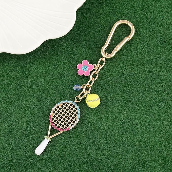 Madison Tyler Western Cowboy Boots Cherry Bow Bubble Tea Strawberry Cute Keychain | Bag Charms for Handbags Purse Charms