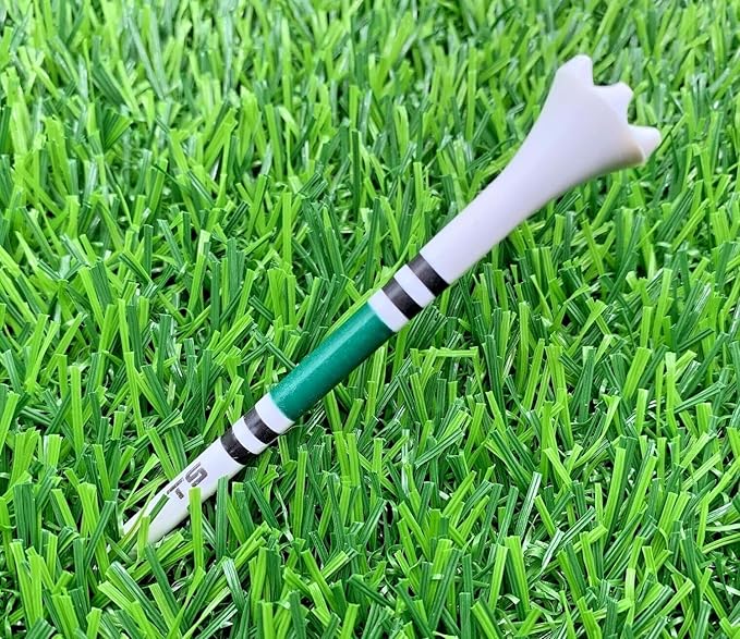 TRUESTRIKE Premium USA Golf Tees – 100-Pack Durable 3¼" / 2¾" Plastic Tees – Made in USA – Perfect Holiday Golf Gift