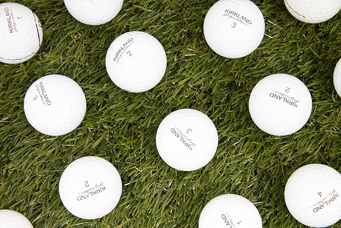Clean Green Golf Balls Recycled & Used Kirkland Signature Golf Balls - 48 Pack - Good Condition